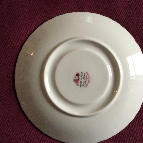Royal Albert saucer plate Royal Minster cup fine bone china made in England - Picture 5 of 11